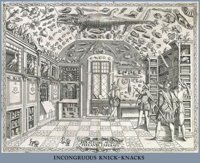 incongruous knick-knacks